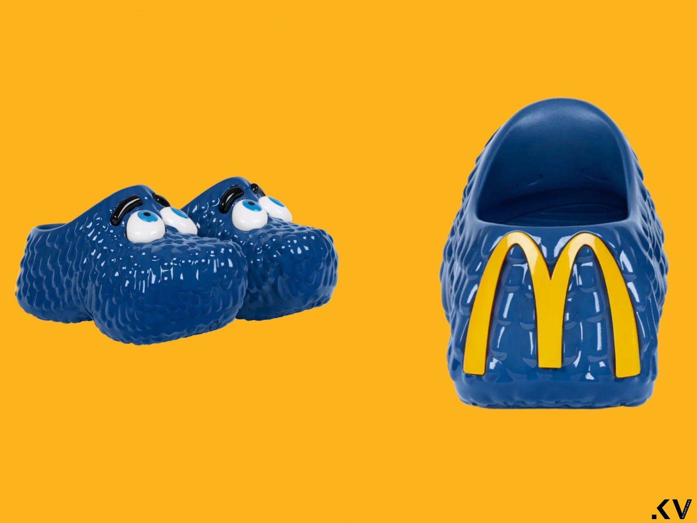麦当劳联名鞋“Fry Guy”有趣味大眼睛　Nike限量《旺卡》Dunk超想要 最新资讯 图1张